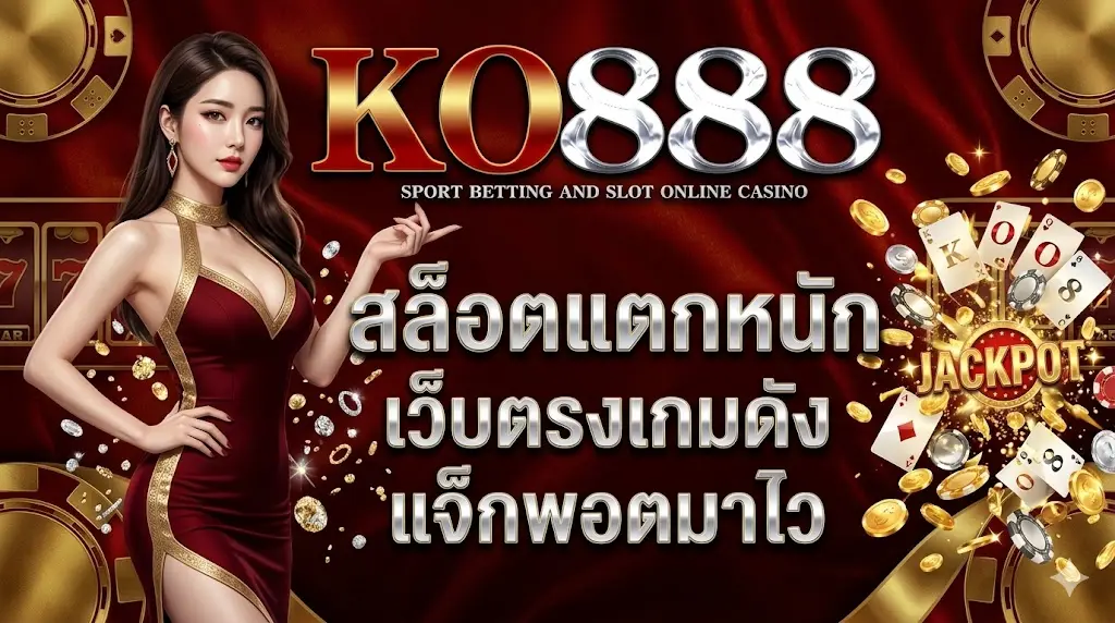 ko888 สล็อตแตกหนัก เว็บตรงเกมดัง แจ็กพอตมาไว